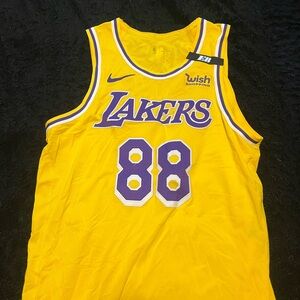 Nike Yellow NBA Authentic Jersey